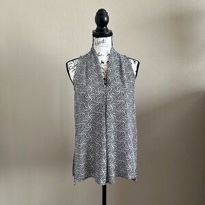 NWT Spence | Sleeveless V-neck Blouse